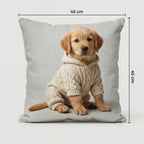 Personalized Pet Pillow from Photo – Custom Dog or Cat Cushion Cover