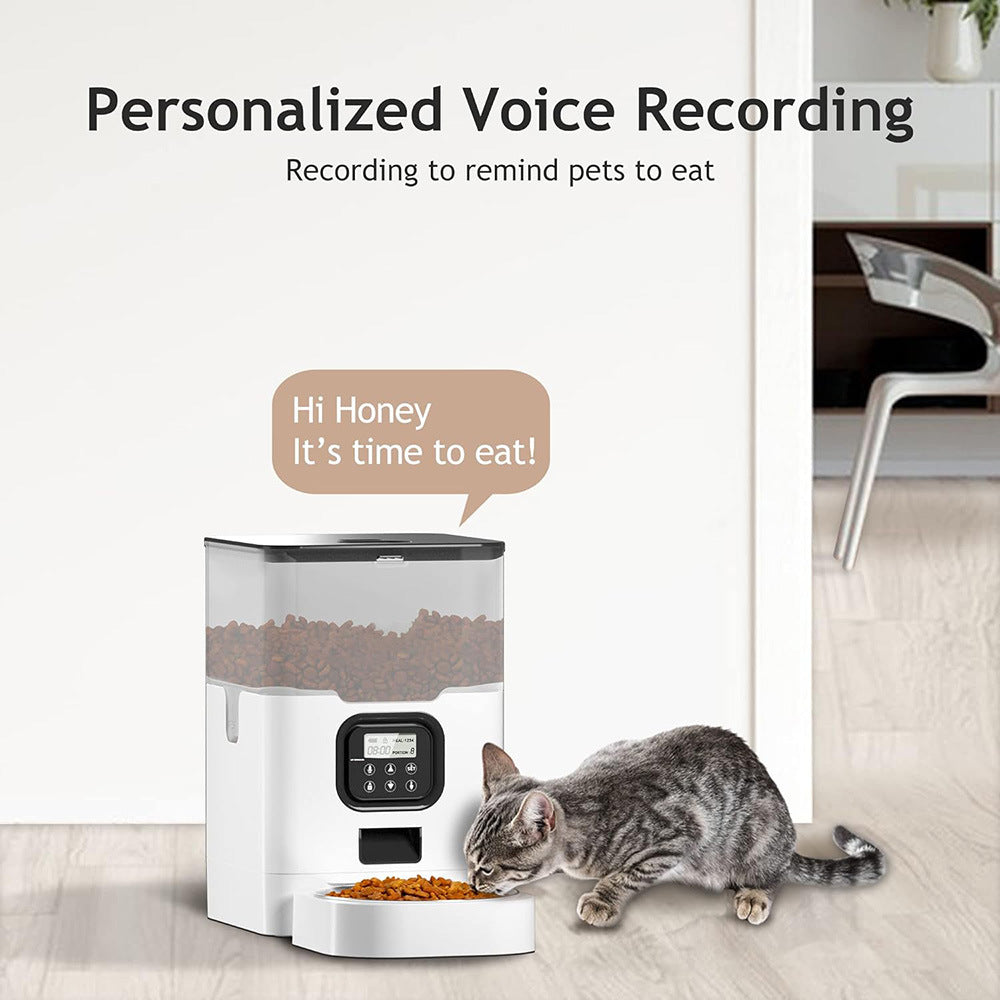WiFi Smart Automatic Pet Feeder – APP Control with Intelligent Scheduling
