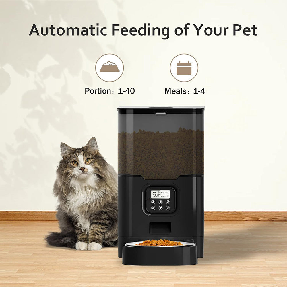 WiFi Smart Automatic Pet Feeder – APP Control with Intelligent Scheduling