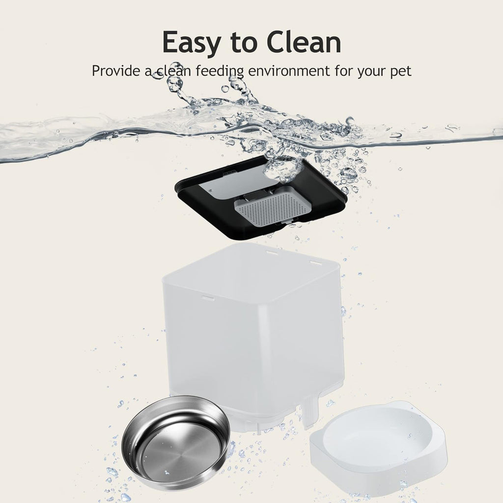 WiFi Smart Automatic Pet Feeder – APP Control with Intelligent Scheduling