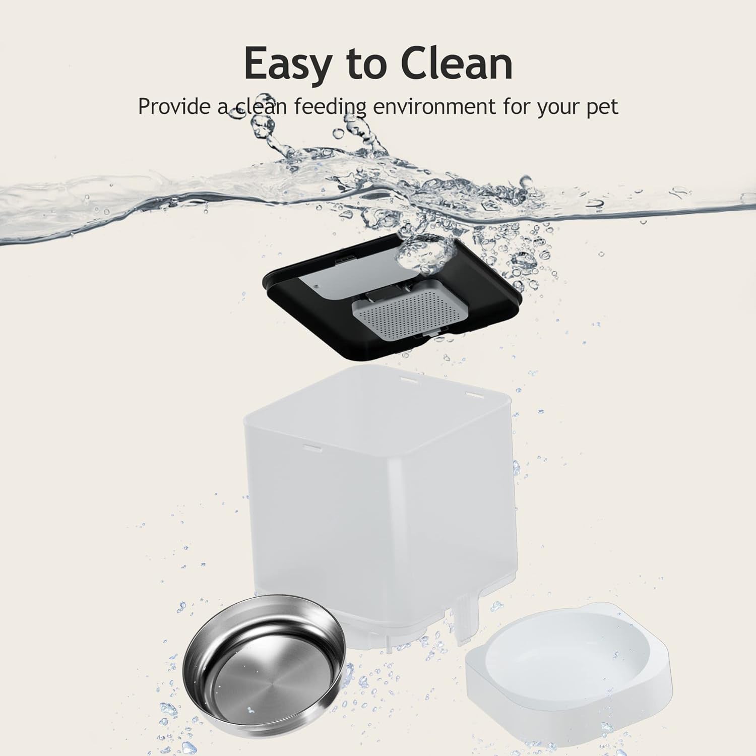 WiFi Smart Automatic Pet Feeder – APP Control with Intelligent Scheduling