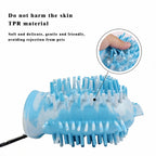 Pet paw washing cup for paw cleaning