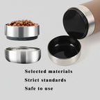 Stainless Steel Insulated Thermos Bottle for Pet Outdoor Adventures