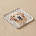 Personalized Pet Photo Fridge Magnet – Custom Dog or Cat Shape