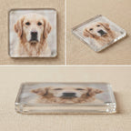 Personalized Pet Photo Fridge Magnet – Custom Dog or Cat Shape