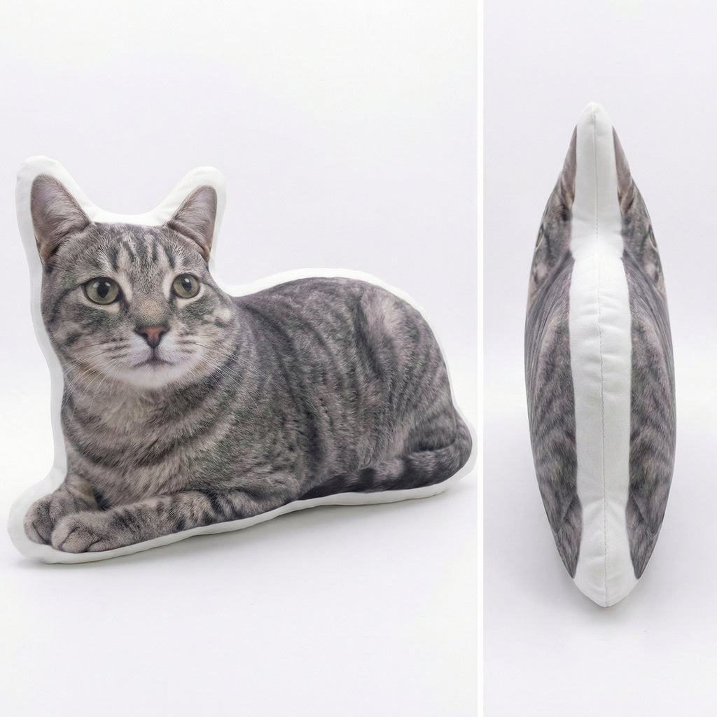 Personalized Pet Pillow – Custom Cat or Dog Photo Cushion
