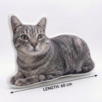 Personalized Pet Pillow – Custom Cat or Dog Photo Cushion