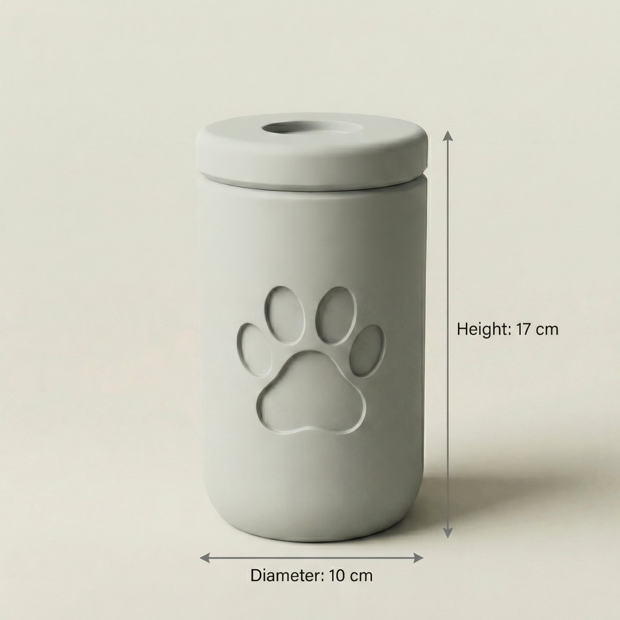 Biodegradable Plantable Pet Urn – Eco‑Friendly Dog or Cat Memorial