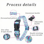 Pet dog collar harness leash