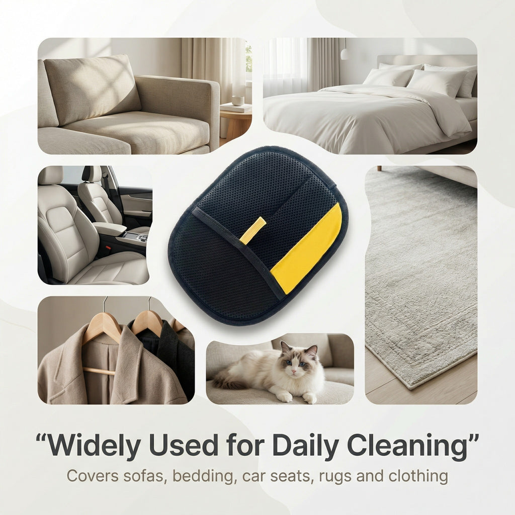 Pet static hair removal gloves, household carpets, sofas, hair grooming brushes